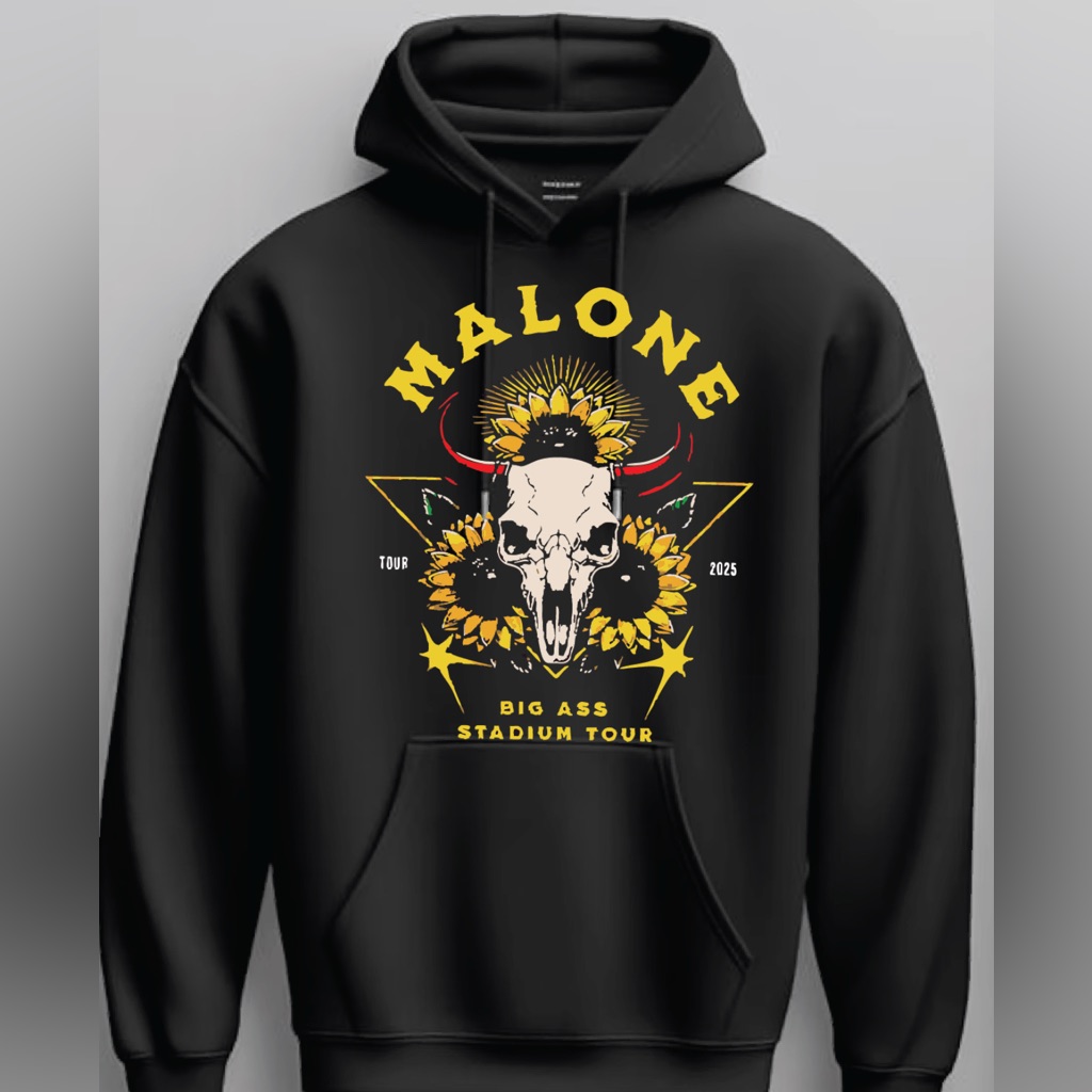 Post Malone Big A** Stadium Tour Pullover Hoodie New S-5xl 2025